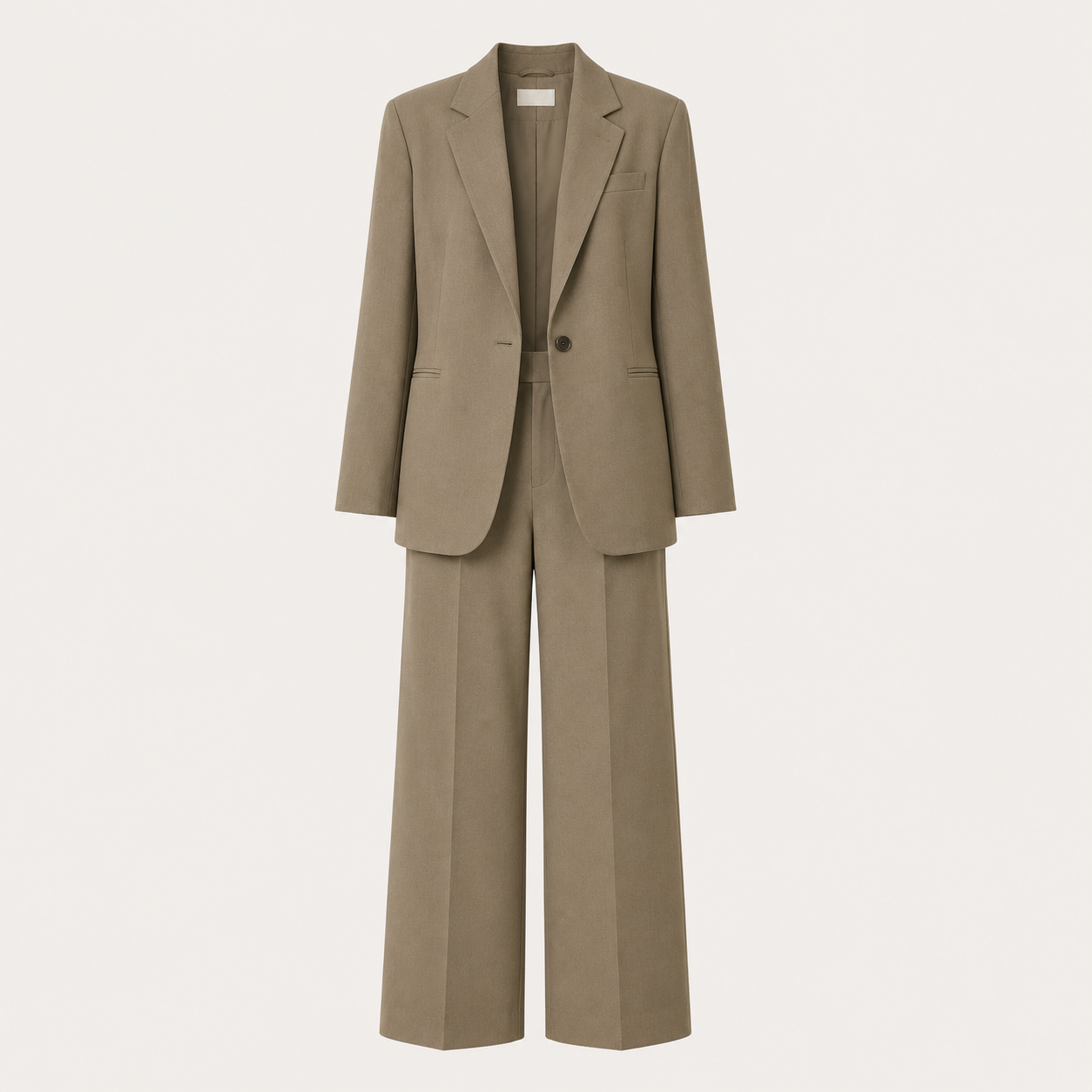 Paired tailoring — trouser set